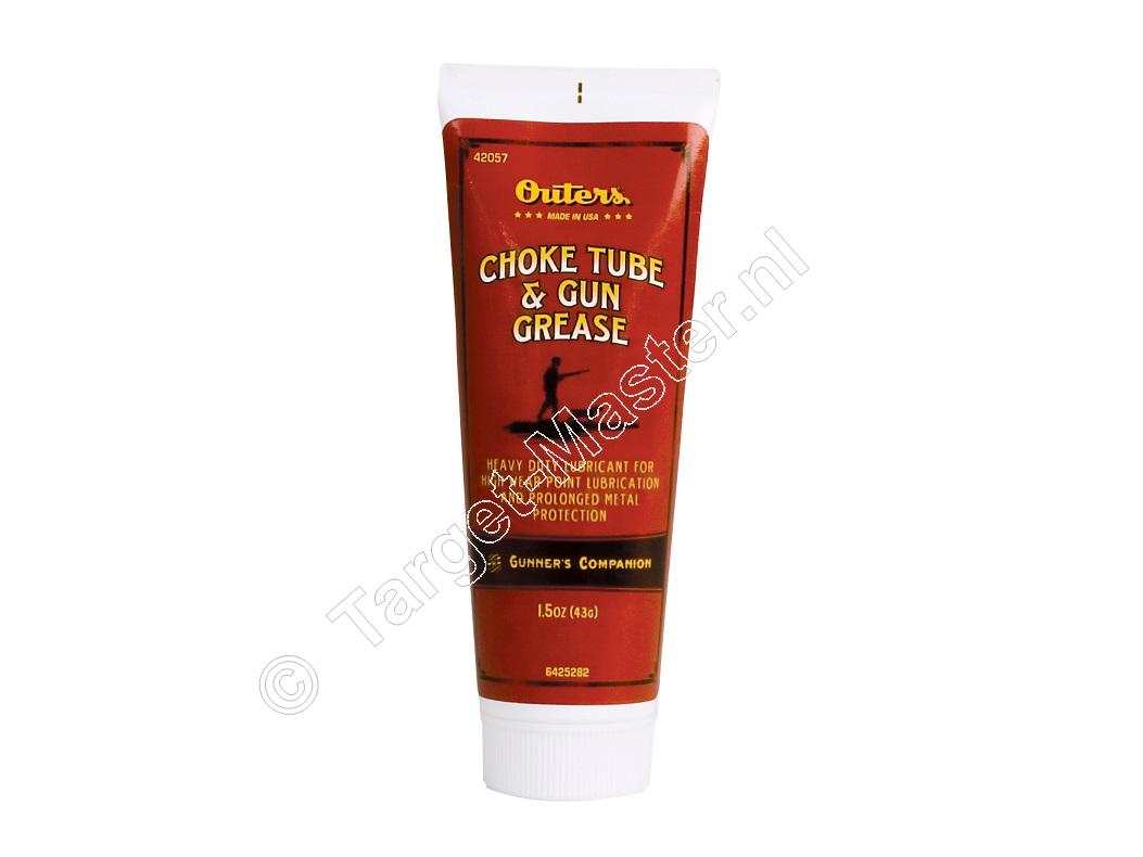 Outers CHOKE TUBE and GUN GREASE Wapenvet tube inhoud 1.5 oz.